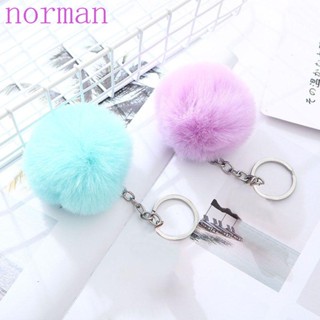 Norman พวงกุญแจจี้พวงกุญแจ Diy หลากสี 20 สีสําหรับผู้หญิง