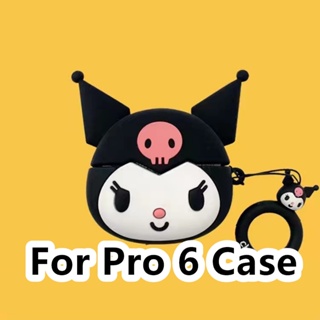 【จ่ายตรง】เคสหูฟัง แบบนิ่ม ลายการ์ตูนน่ารัก สําหรับ Pro 6 Pro 6