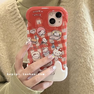 เคสป้องกันโทรศัพท์มือถือ ลายเด็กผู้หญิงน่ารัก สามมิติ กันกระแทก สําหรับ Apple Iphone 14promax 13 12 11 14pro 13pro 14