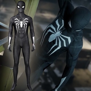 ชุดคอสเพลย์ Marvel Spider-Man Miles Venom สําหรับผู้ชาย
