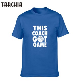 TARCHIA Summer THIS COACH GOT GAME Men T Shirt Short Sleeve Cotton Fashion T-shirt Men Clothings_02