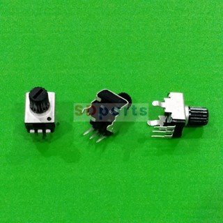 วอลลุ่ม โพเทนชิโอมิเตอร์ Potentiometer VR ปรับค่า RV09 Vertical 3 ขา B102 ถึง B504 #RV09 แนวตั้ง 8.5mm (1 ตัว)