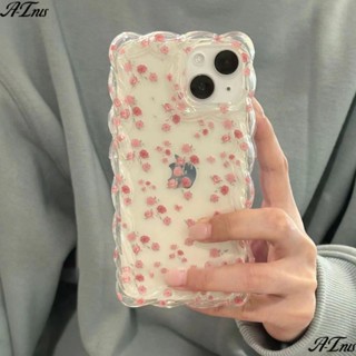 ✅หนังสือ Apple 11 Apple Little Red Book Pink Flower 12 Fairy สไตล์ใหม่เคสป้องกันโทรศัพท์มือถือ แบบนิ่ม สําหรับ Iphone 13 14promax 4OL9