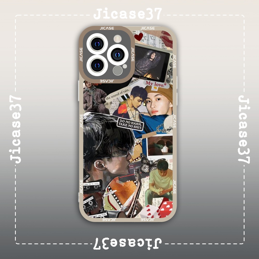 Jicase Mark NCT Collage Idol เคส iphone Square Edge เกาหลี