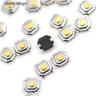 Vhdd ปุ่มสวิตช์เปิด ปิด SMD 4pin ขนาด 4*4*1.5 มม. 20 ชิ้น