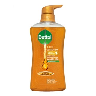 Dettol เดทตอล เจลอาบน้ำ โกลด์ คลาสสิค คลีน 500 กรัม