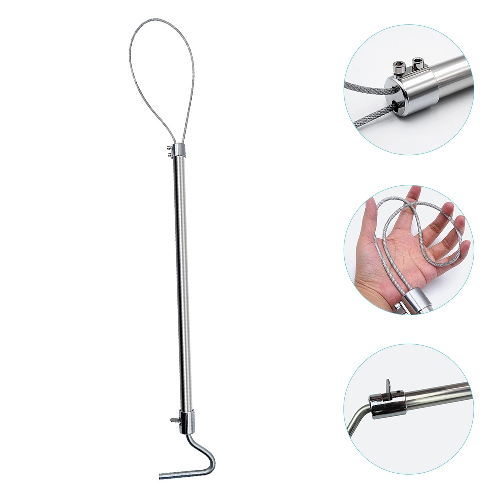 L Brackets กับดักสัตว์เลื้อยคลานสําหรับงานหนัก Farm Animal Catcher,