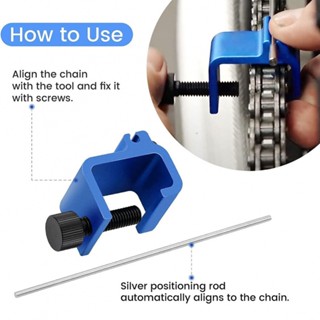 【S】Universal Motorcycle Bicycle Motorbike Chain Sprocket Alignment Tool ATV