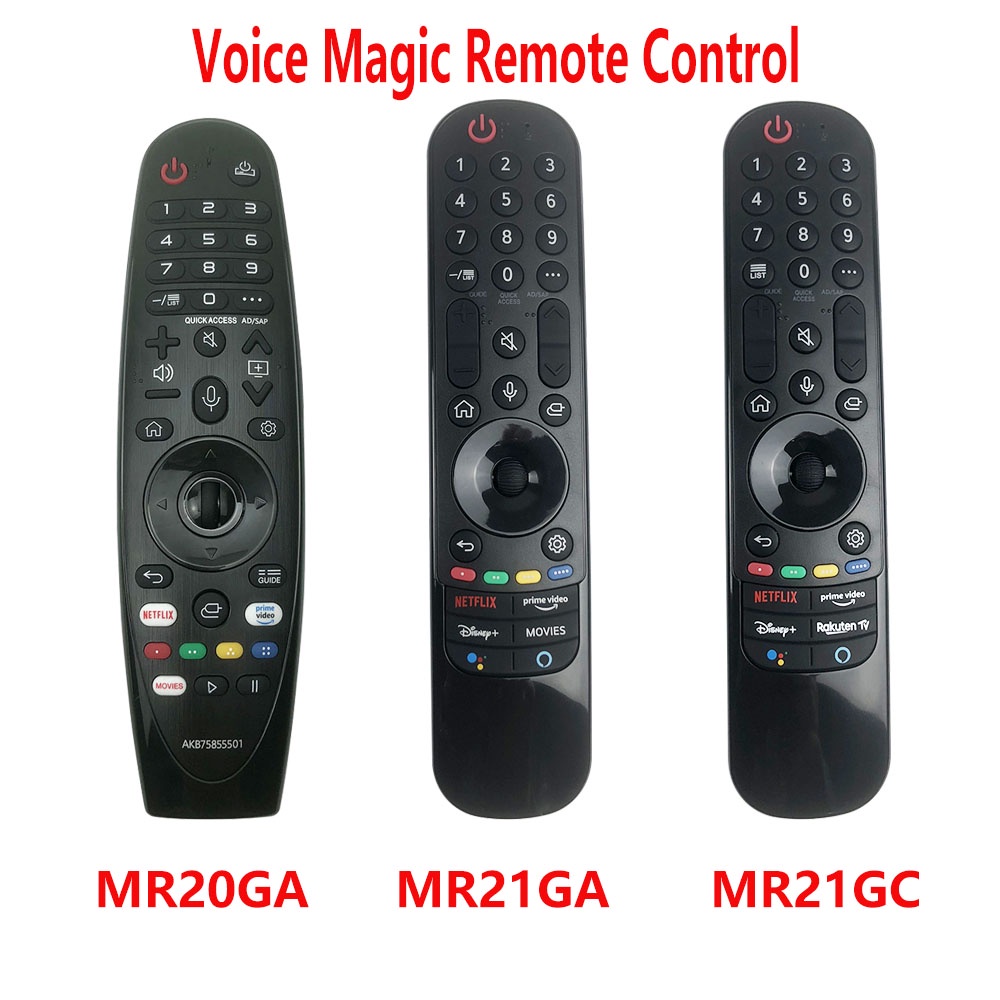 magic remote lg แท้ Voice Magic รีโมทคอนโทรลเปลี่ยน MR20GA MR21GA MR21GC สําหรับ 2020 2021 ใช้สําหรั