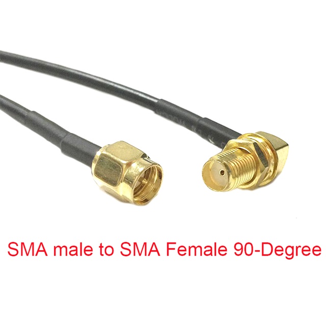 สายเคเบิลขยายเสาอากาศ WIFI SMA ปลั๊กตัวผู้ ตัวเมีย RG174 10 ซม. 20 ซม. 30 ซม. 50 ซม. 100 ซม. - รูปที่ 7