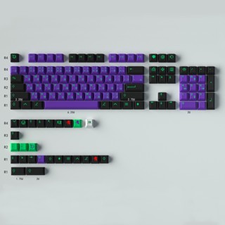 Suitable for keychron 130 key XDA thermal sublimation PBT mechanical keycaps