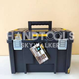 DWST83346-1 กล่องเครื่องมือ แบบช่องใหญ่ TSTAK  IP54 * กันน้ำกันฝุ่น *  DEEP CASE  DEWALT