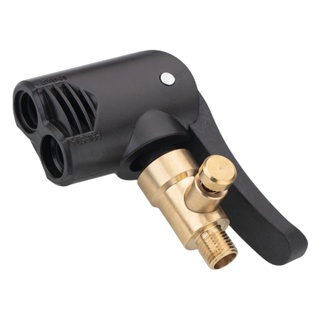 Leak Proof Adapter Quick Release Brass Bike Portable Vehicle Clip On Car Accessories Air Pump Valve Connector