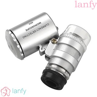 lanfy แว่นขยายกล้องจุลทรรศน์พร้อมไฟ led