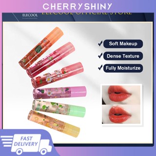 1ชิ้น Mirror Water Lip Glaz Lip Hydrating Roll-On Fruit Essence Lip Balm Jelly Lip Oil ลิปสติกสีสุ่ม