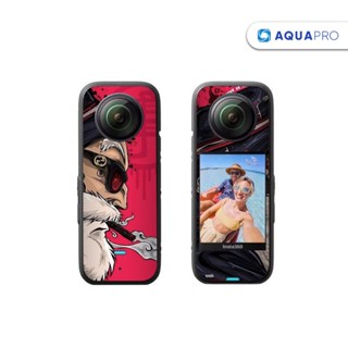 Insta360 X3 Sticker No.37 (Dragon Ball Smoking) Protective Skin Film สติกเกอร์ฟิล์ม ป้องกันรอยขีดข่วน