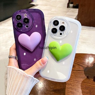 เคสโทรศัพท์มือถือ TPU กันกระแทก ลายหัวใจ 3D สําหรับ Realme C55 C35 C12 C25 C25S C21Y C25Y C15 C11 2020 2021 C30 C33 C2