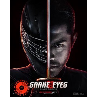 DVD Snake Eyes G.I. Joe Origins (2021) จี.ไอ.โจ สเนคอายส์ (เสียง ไทย/อังกฤษ ซับ ไทย/อังกฤษ) DVD