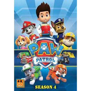 หนัง DVD ออก ใหม่ ขบวนการสี่ขาผจญภัย ปี 4 Paw Patrol Season 4 (26 ตอนจบ) (เสียง ไทย | ซับ ไม่มี) DVD ดีวีดี หนังใหม่