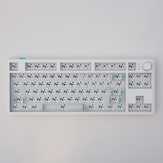 Mathew MK86 Kit/Barebone TKL Layout RGB Wireless Mechanical Keyboard PC Plate Gasket Structure ชุดปะเก็นคีย์บอร์ดไร้สาย RGB พร้อมลูกบิดโลหะ