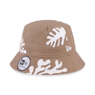 New Era หมวกรุ่น BUCKET PLANT LEAVES KHAKI