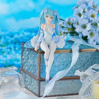 มีสินค้า ใหม่ โมเดลฟิกเกอร์ อนิเมะ FuRyu Vocaloid Hatsune Miku Fairy Flower Spirit ขนาด 15 ซม. ของเล่นสําหรับเด็ก