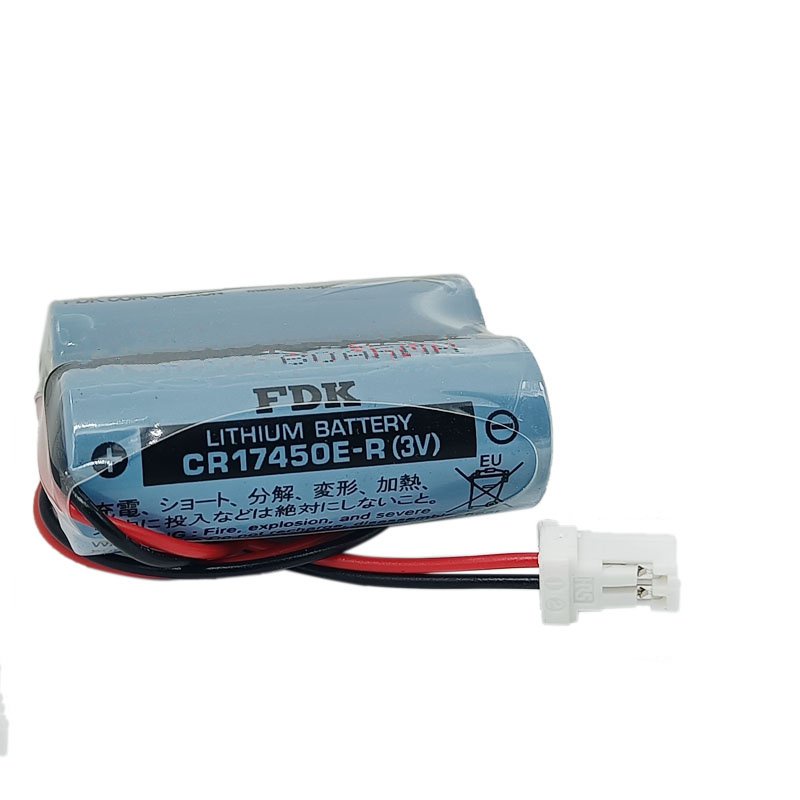 YY 1pce CR17450E-R-CN10 3V PLC เครื่องมือเครื่อง CNC แบตเตอรี่ลิเธียมชุดอุปกรณ์เสริม