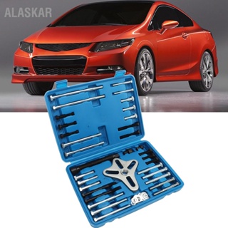 ALASKAR 54pcs ชุดดึงพวงมาลัย Harmonic Balancer Puller Grip Bolt Set สำหรับรถบรรทุกรถยนต์ SUVs