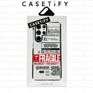 Casetify 【ฉลากขอบดํา】เคสโทรศัพท์มือถือ TPU กันกระแทก ลายการ์ตูน สําหรับ Samsung Galaxy S23 Ultra Plus S22 Ultra Plus s21 s20 Ultra Plus