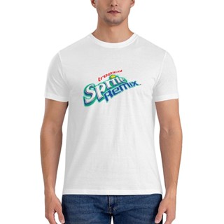 เสื้อยืด พิมพ์ลาย Tropical Sprite Remix คุณภาพสูง สําหรับผู้ชาย