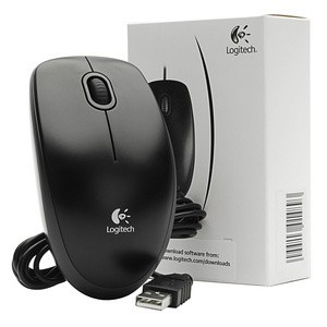 เมาส์ USB Logitech B100
