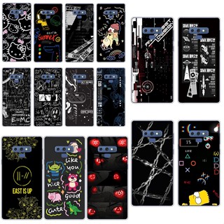 H1 Samsung Galaxy Note9 เคส TPU นิ่ม ซิลิโคน ป้องกัน เคสโทรศัพท์ เคสโทรศัพท์ สีดํา