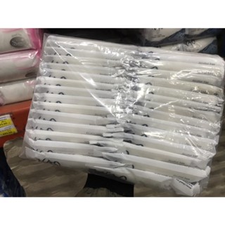 ผ้าเช็ดตัวและชุดคลุมอาบน้ำ ผ้าขนหนูเย็น สีขาว ผ้าหนา 1แพ็คมี30 ชิ้น ตรา Nao