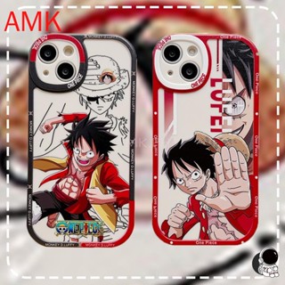 เคสโทรศัพท์มือถือแบบนิ่ม ใส กันกระแทก ลายการ์ตูนอนิเมะ Monkey D Luffy STXPN สําหรับ Samsung Galaxy S23 S21 S22 FE plus ultra A03 A03S A72 A73 M23 M32 M31 S20 5G