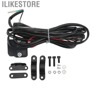 Ilikestore ATV Winch Switch Kit Winch Rocker Thumb Switch 3 Meters Length Handlebar