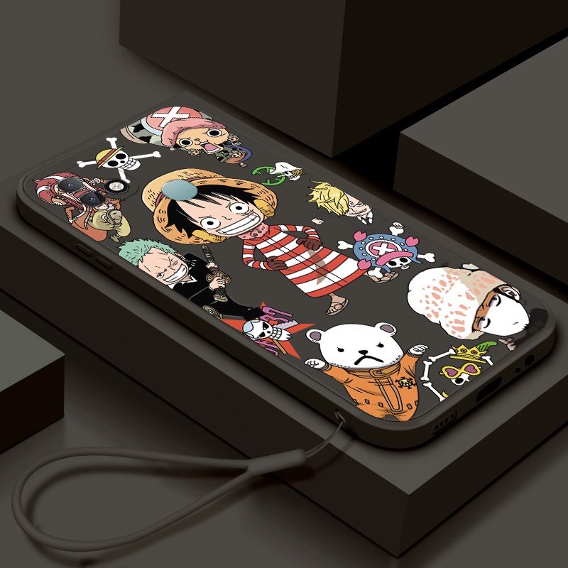 ฝาครอบโทรศัพท์ Infinix Hot 10i X659B PR652B X658E PR652C X658B One Piece ขนาดเล็ก Luffy การ์ตูนน่ารั