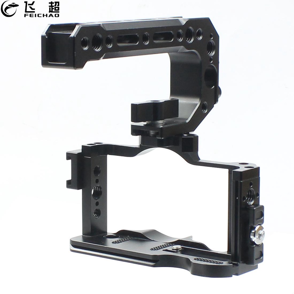FEICHAO กล้อง Rig Top Handle Grip สําหรับ Sony ZV-1 วิดีโอ SLR Stabilizer Extension สําหรับรองเท้าเย
