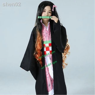 🌈 ❤️ของพร้อมส่ง ดาบพิฆาตอสูร Demon slayer ชุดคอสเพลย์ cosplay ทันจิโร่ NezukoKanawoShinobu ชิโนบุ ชุดดาบพิฆาตอสูร Anime