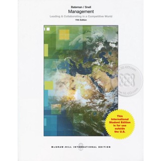 Bundanjai (หนังสือ) Management: Leading &amp; Collaborating in the Competitive World 11ED (P)