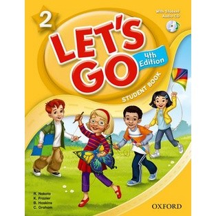 Bundanjai (หนังสือเรียนภาษาอังกฤษ Oxford) Lets Go 4th ED 2 : Students Book +CD (P)