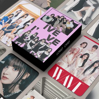 อัลบั้มรูปภาพ Kpop Ive New Album Ive Lomo Card 55 ขนาดเล็ก แบบสุ่ม