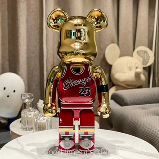 [พร้อมส่ง] บล็อกตัวต่อ รูปหมี Kubrick Bearbrick 1000% สูง 70 ซม. สําหรับตกแต่งห้องนั่งเล่น