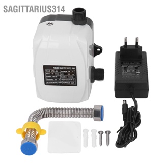 Sagittarius314 บูสเตอร์ปั๊มแรงดันน้ำยกสูง 180W สำหรับอ่างล้างจานฝักบัว DC24V ปลั๊ก EU AC100‑240V