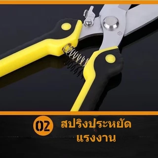 พร้อมส่ง กรรไกรสแตนเลส ตัดเมทัลชีท