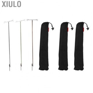 Xiulo Camping Lamp Pole  Lightweight Aluminum Alloy Lantern Stand  for Picnic for Fishing