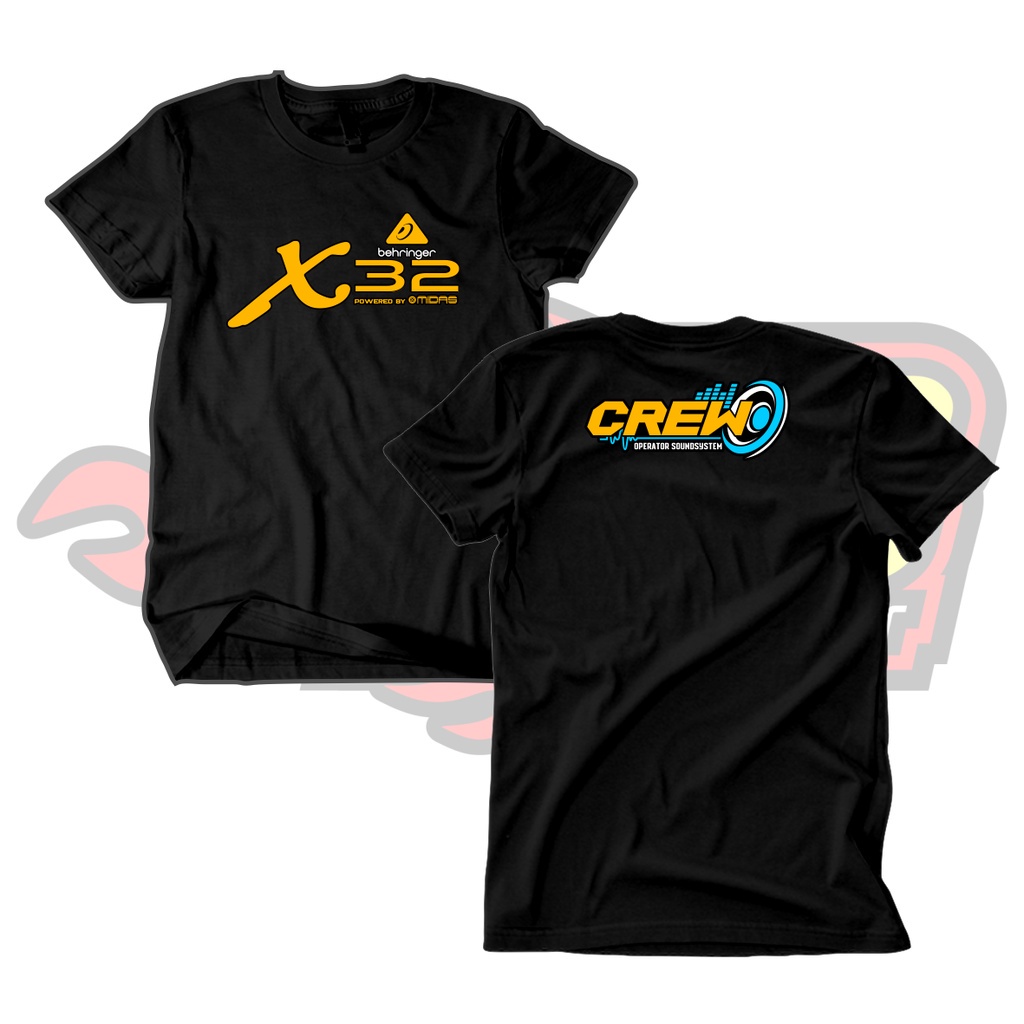 S-5XL เสื้อยืด พิมพ์ลาย Behringer X32 Crew Sound System Distro