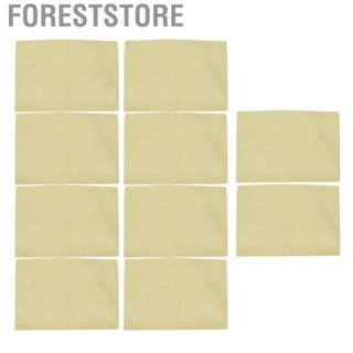 Foreststore 10x Tattoo Practice Skins A4 Blank 1mm Thick Soft Elastic Silicone  Grade