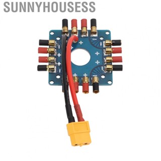 Sunnyhousess Power Supply Connection Board Simple ESC Power Supply Distribution Board with XT60 Plug for RC