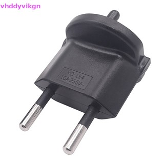 Vhdd อะแดปเตอร์ปลั๊กเสียบเสียบ 3 ขา 10A 250V สไตล์ยุโรป เยอรมัน สําหรับเดินทาง TH