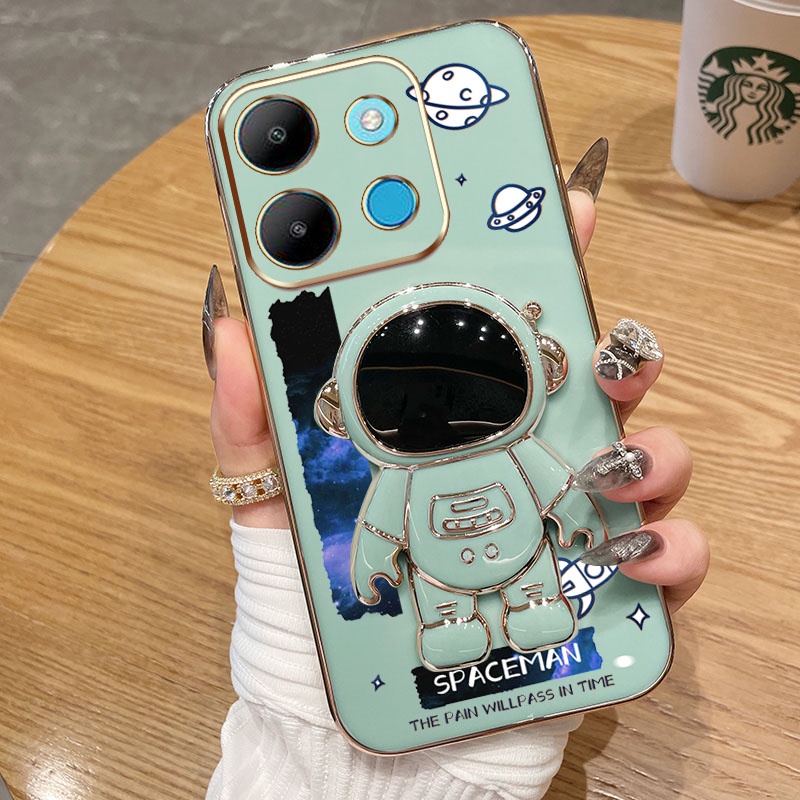เคสซิลิโคน ลายนักบินอวกาศ NASA คุณภาพสูง สําหรับ Infinix Zero 30 4G 5G X6731 X6731B